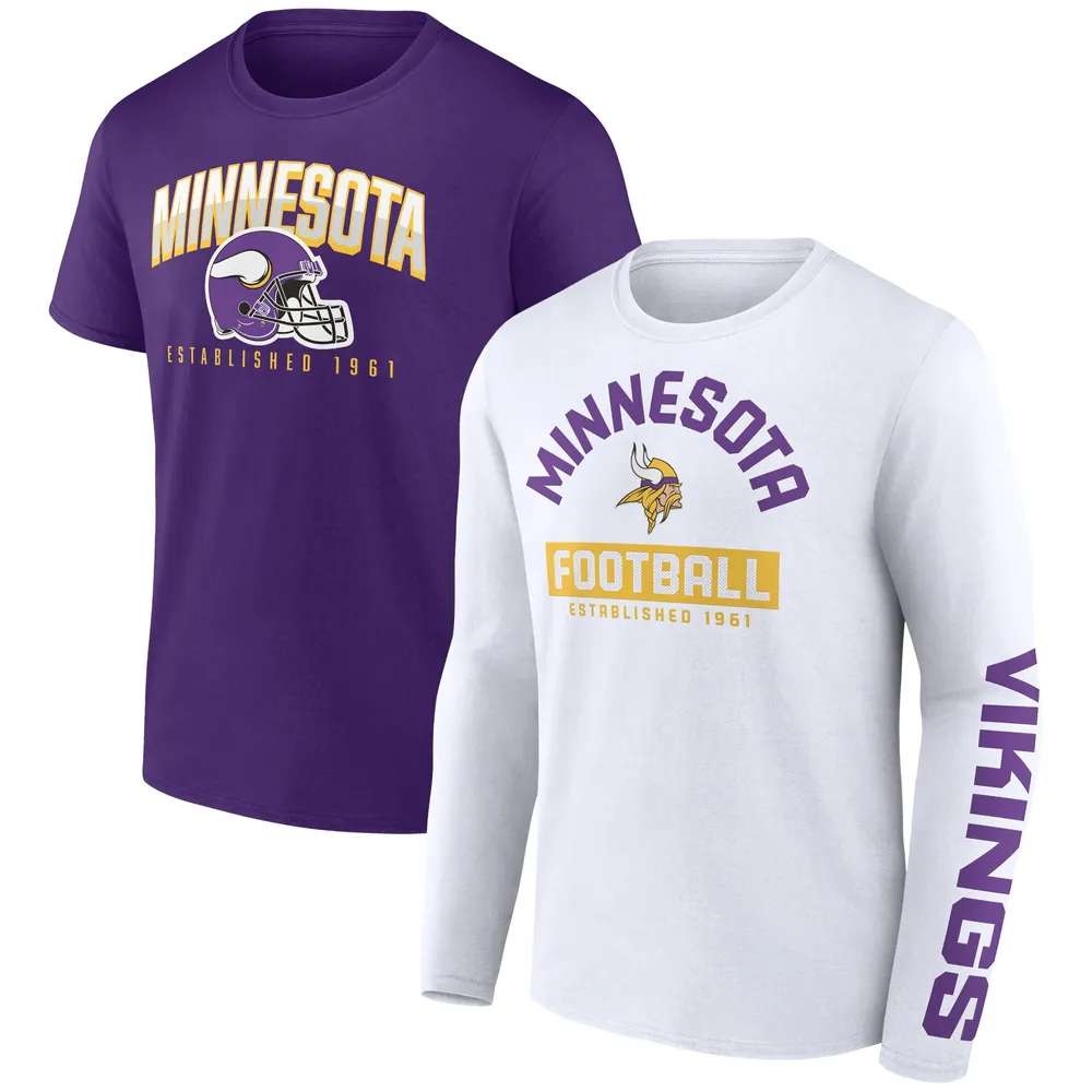 Lids Minnesota Vikings Fanatics Branded Long and Short Sleeve Two