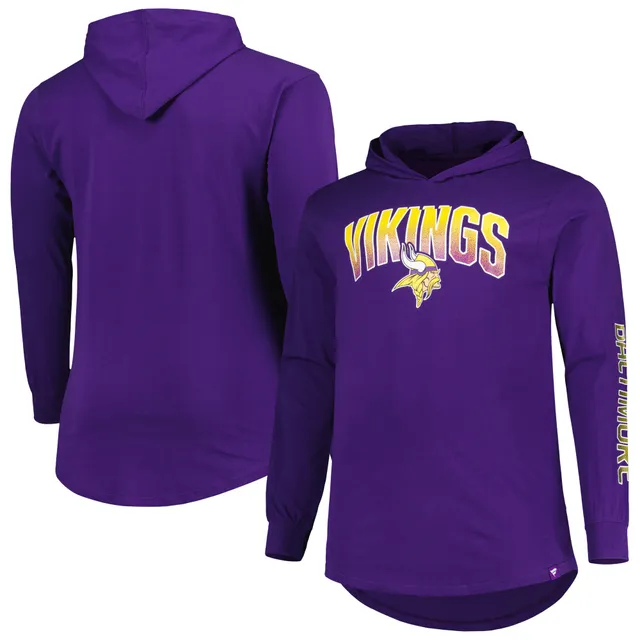 Fanatics Branded Purple Baltimore Ravens on The Ball Pullover Hoodie