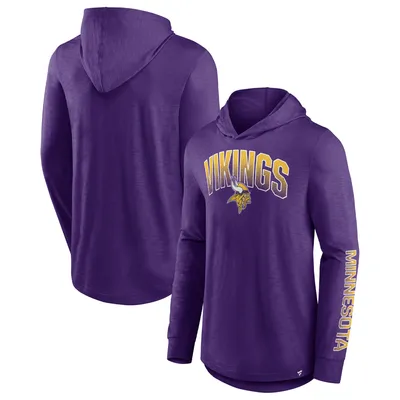 Minnesota Vikings Purple Colorblock Dri-Fit Hoodie by Nike