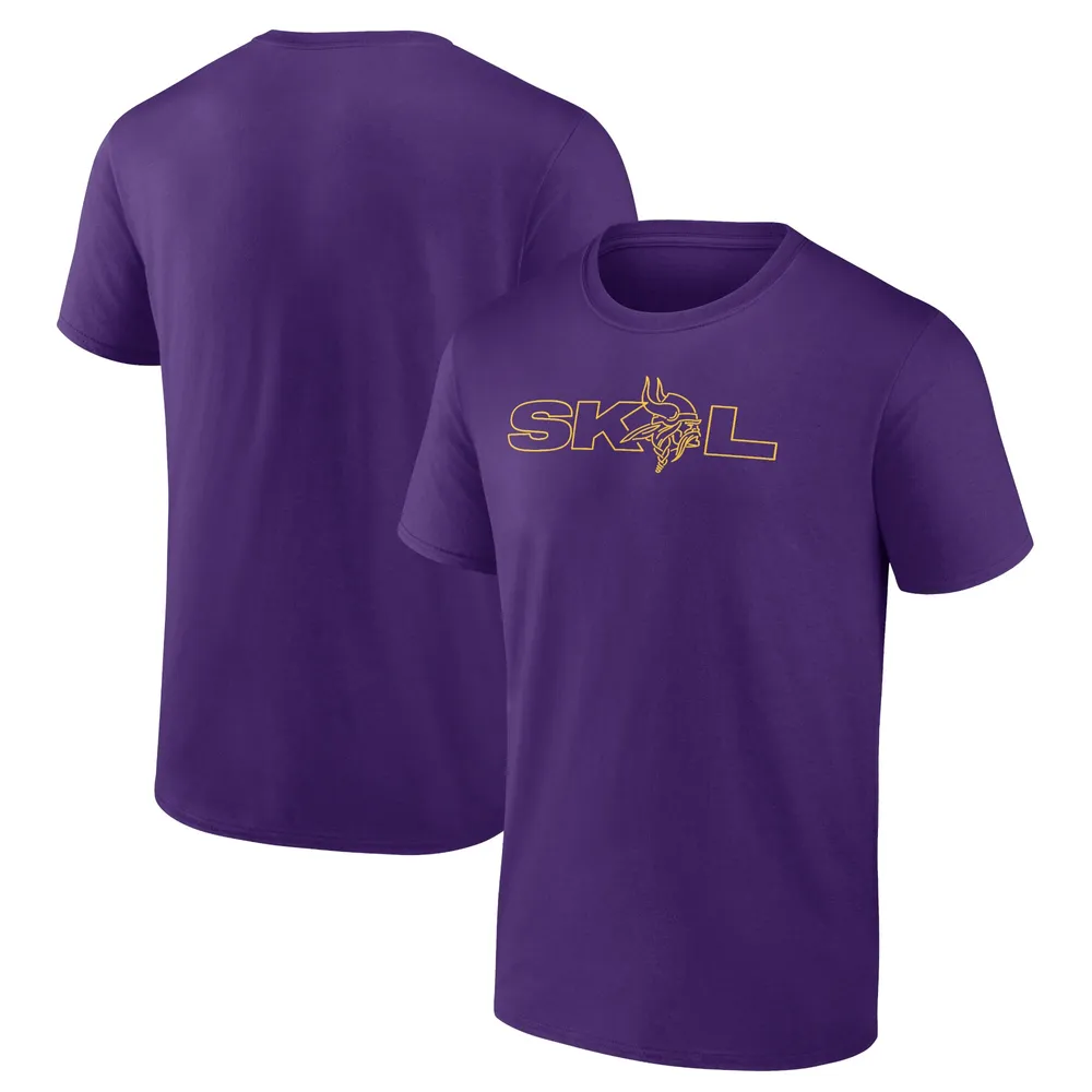 Minnesota Vikings Fanatics Branded SKOL Pride T-Shirt - White