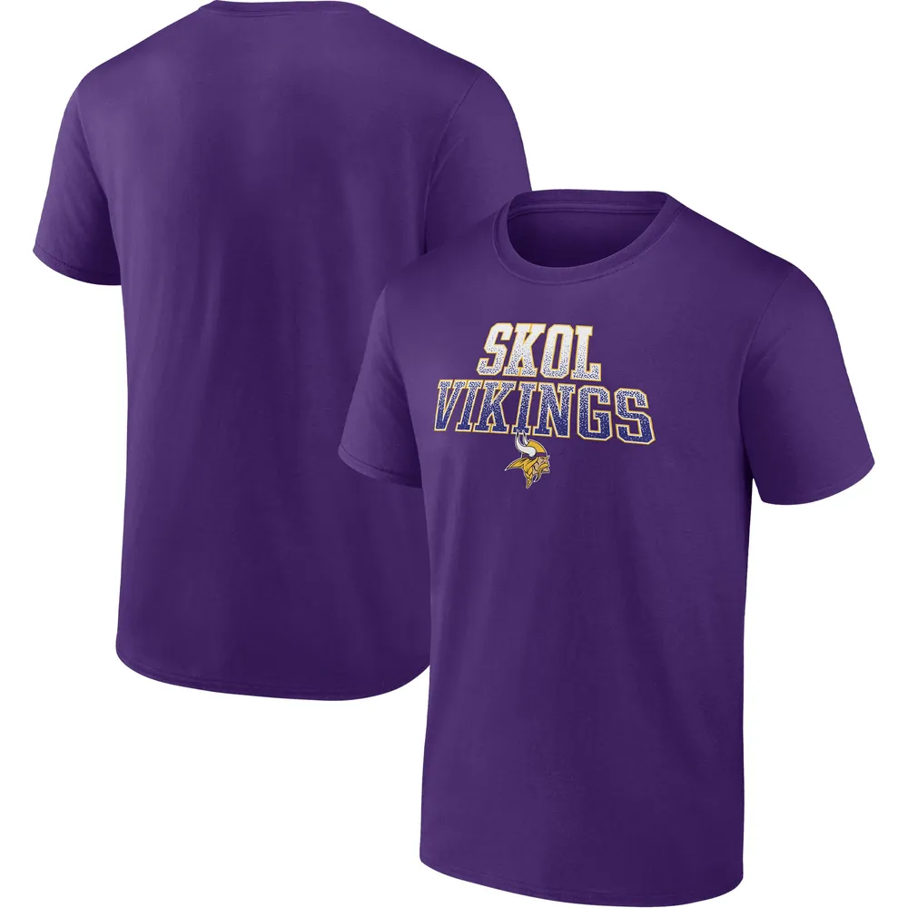 Minnesota Vikings Fanatics Branded SKOL Pride T-Shirt - White