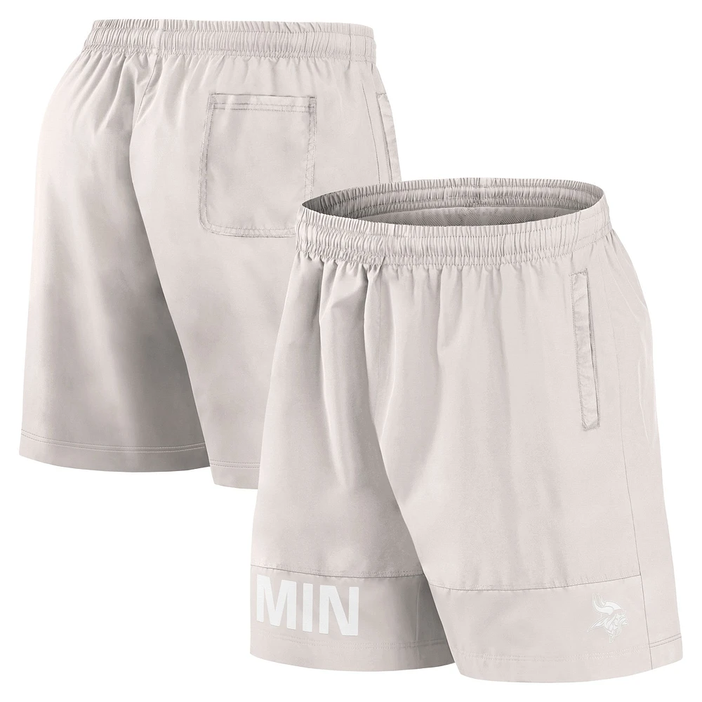 Short Fanatics crème Minnesota Vikings Elements pour hommes