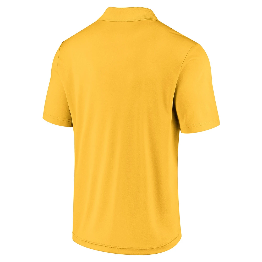Men's Fanatics Gold Minnesota Vikings Push Back Polo