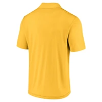 Men's Fanatics Gold Minnesota Vikings Push Back Polo