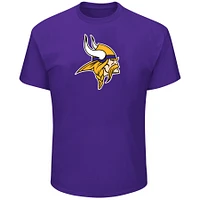 T-shirt violet Fanatics J.J. McCarthy pour hommes avec nom et numéro Big & Tall des Minnesota Vikings