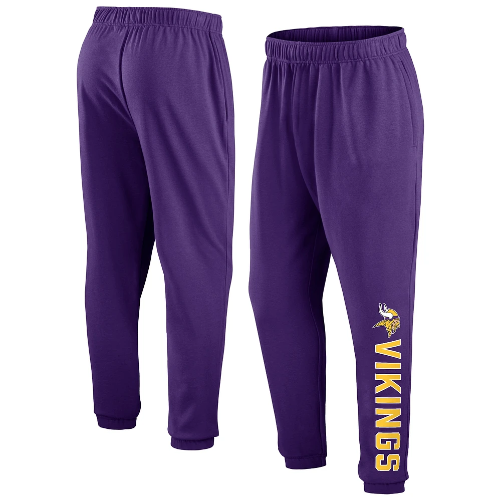 Men's Fanatics Purple Minnesota Vikings Big & Tall Chop Block Lounge Pants