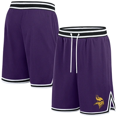Short de football Fanatics violet pour homme Minnesota Vikings Elements Future Ground
