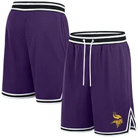 Short de football Fanatics violet pour homme Minnesota Vikings Elements Future Ground