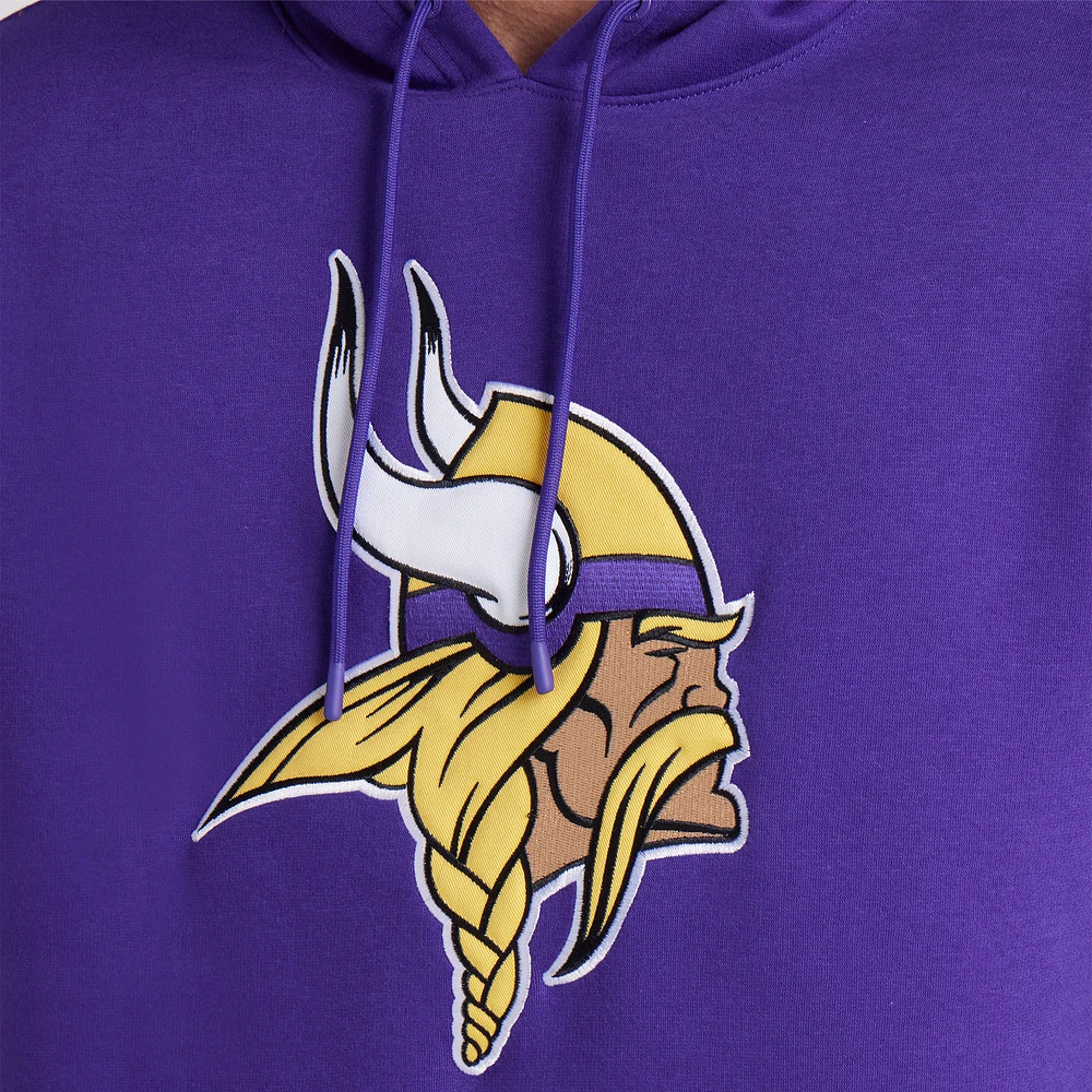 Sweat à capuche en polaire Legacy violet pour hommes Fanatics Minnesota Vikings