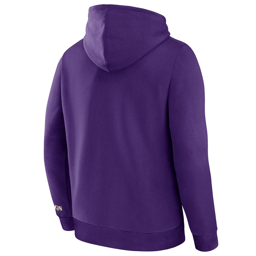 Sweat à capuche violet Pylon Cam Legacy des Vikings du Minnesota Fanatics pour homme