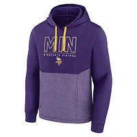 Sweat à capuche réussi pour hommes Fanatics Purple Minnesota Vikings