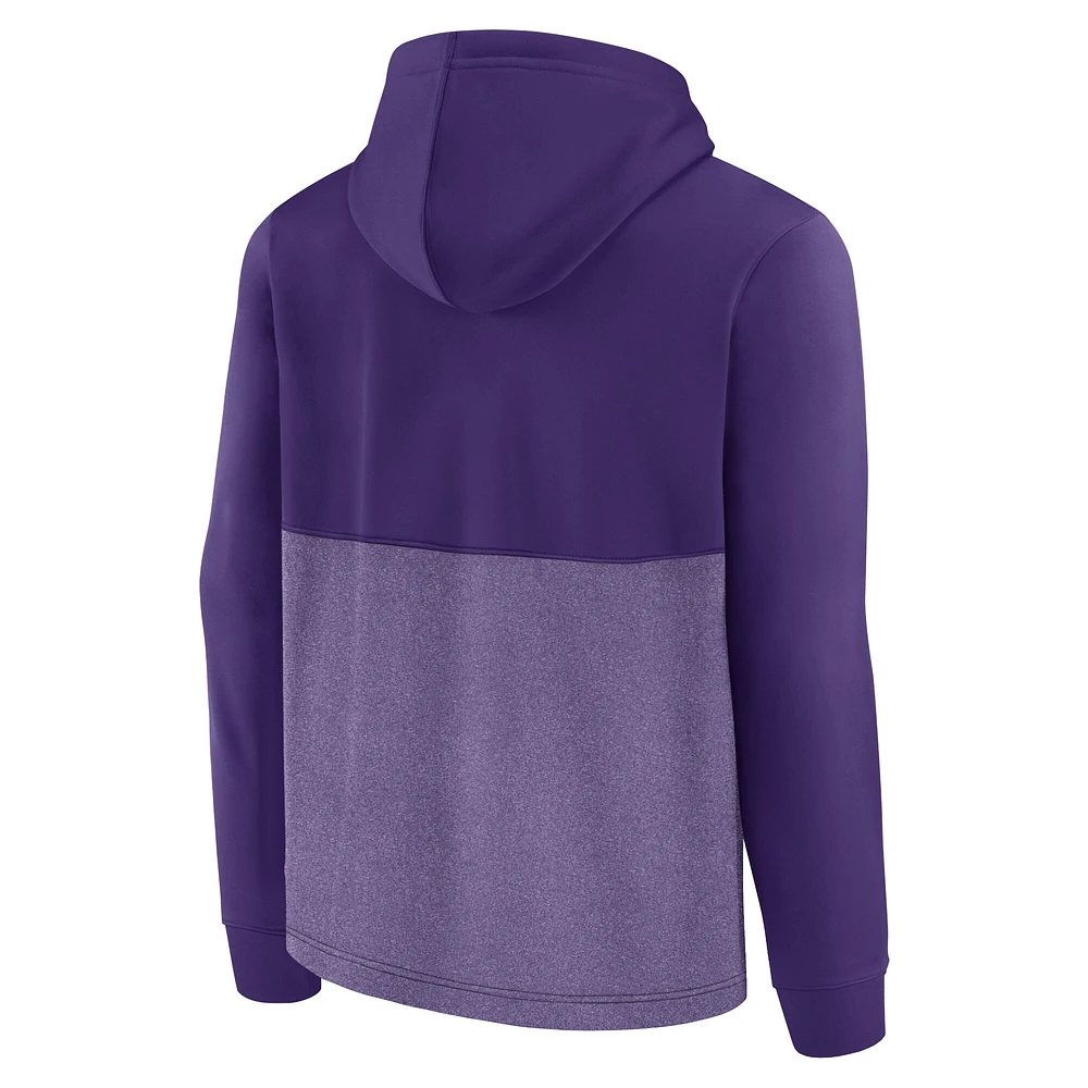 Sweat à capuche réussi pour hommes Fanatics Purple Minnesota Vikings