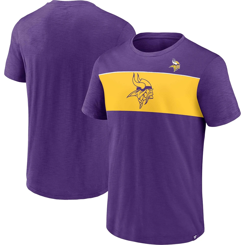 T-shirt Ultra violet Fanatics pour hommes des Vikings du Minnesota