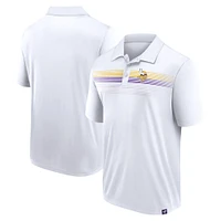 Polo sublimé blanc grand et Fanatics pour hommes des Vikings du Minnesota