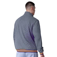 Veste réversible entièrement zippée G-III Extreme Purple Minnesota Vikings Strong Arm pour homme