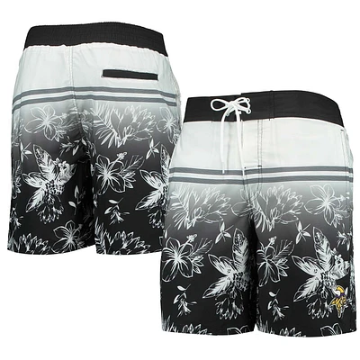 Men's G-III Sports by Carl Banks Black Minnesota Vikings Island Volley Swim Shorts