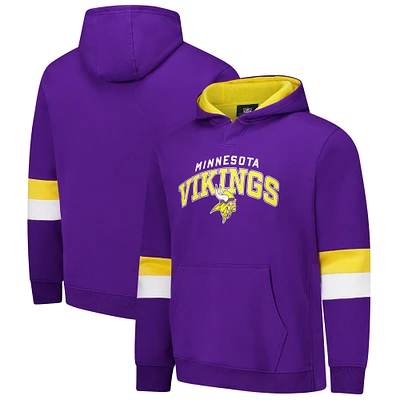 Sweat à capuche adaptatif pour homme G-III Sports by Carl Banks violet/or Minnesota Vikings