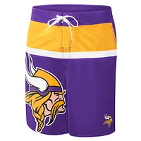 Men's G-III Sports by Carl Banks Purple Minnesota Vikings Sea Wind - Swim Trunks