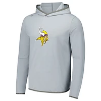 Men's Greyson Clothiers Gray Minnesota Vikings Colorado Long Sleeve Hoodie T-Shirt