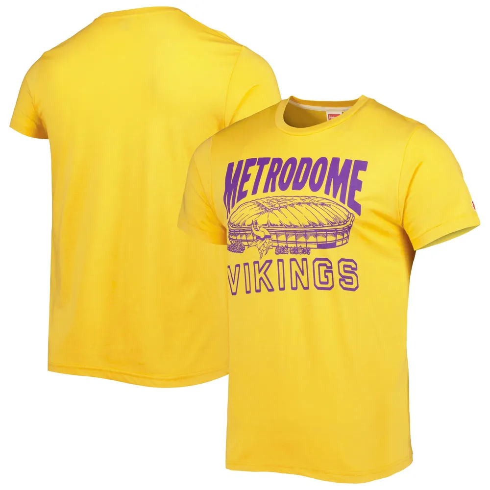 Lids Minnesota Vikings Homage Stadium Tri-Blend T-Shirt - Gold