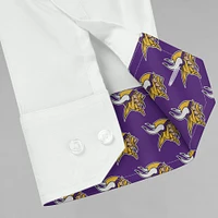 Chemise habillée boutonnée à manches longues Motion Stretch blanche Minnesota Vikings de J. Palmer pour homme