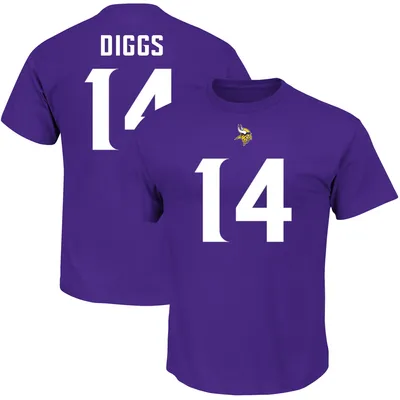 Men's Minnesota Vikings Stefon Diggs Nike Purple Game Jersey