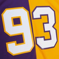 Men's Mitchell & Ness John Randle Purple/Gold Minnesota Vikings 1998 Split Legacy Replica Jersey