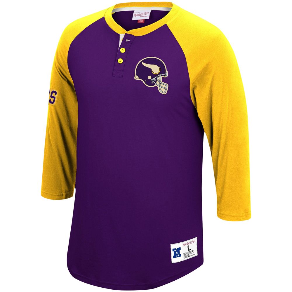 Official Mens Minnesota Vikings Long Sleeved T-Shirts, Mens Long Sleeved  Shirts, Vikings Raglan Shirts, Mens Henley Long Sleeve Shirts