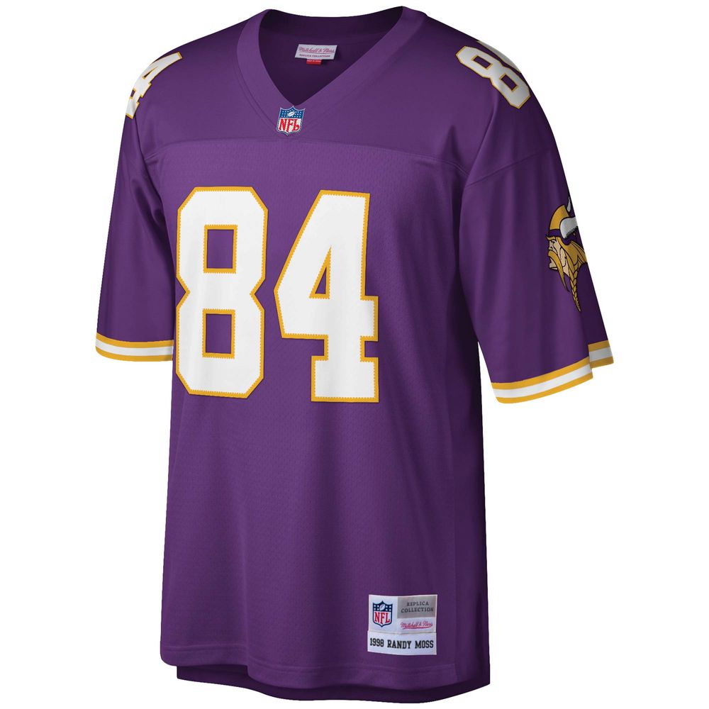 Men's Mitchell & Ness Randy Moss Minnesota Vikings Legacy Replica Jersey