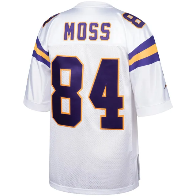 Men's Mitchell & Ness Randy Moss Purple Minnesota Vikings Retired