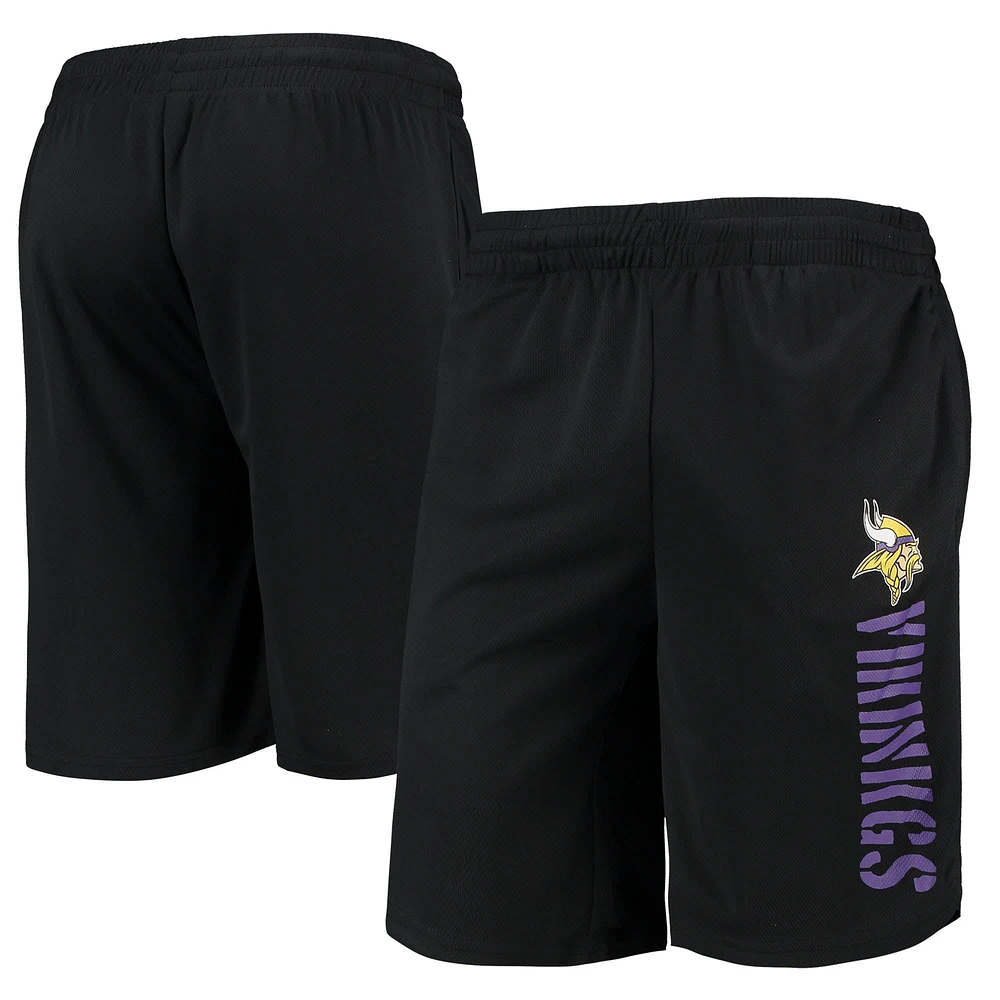 Short d'entraînement MSX by Michael Strahan pour hommes Minnesota Vikings noir