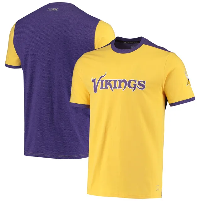 MSX by Michael Strahan Men's Gold, Purple Minnesota Vikings