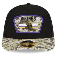 Minnesota Vikings New Era Black on 59FIFTY Fitted Hat