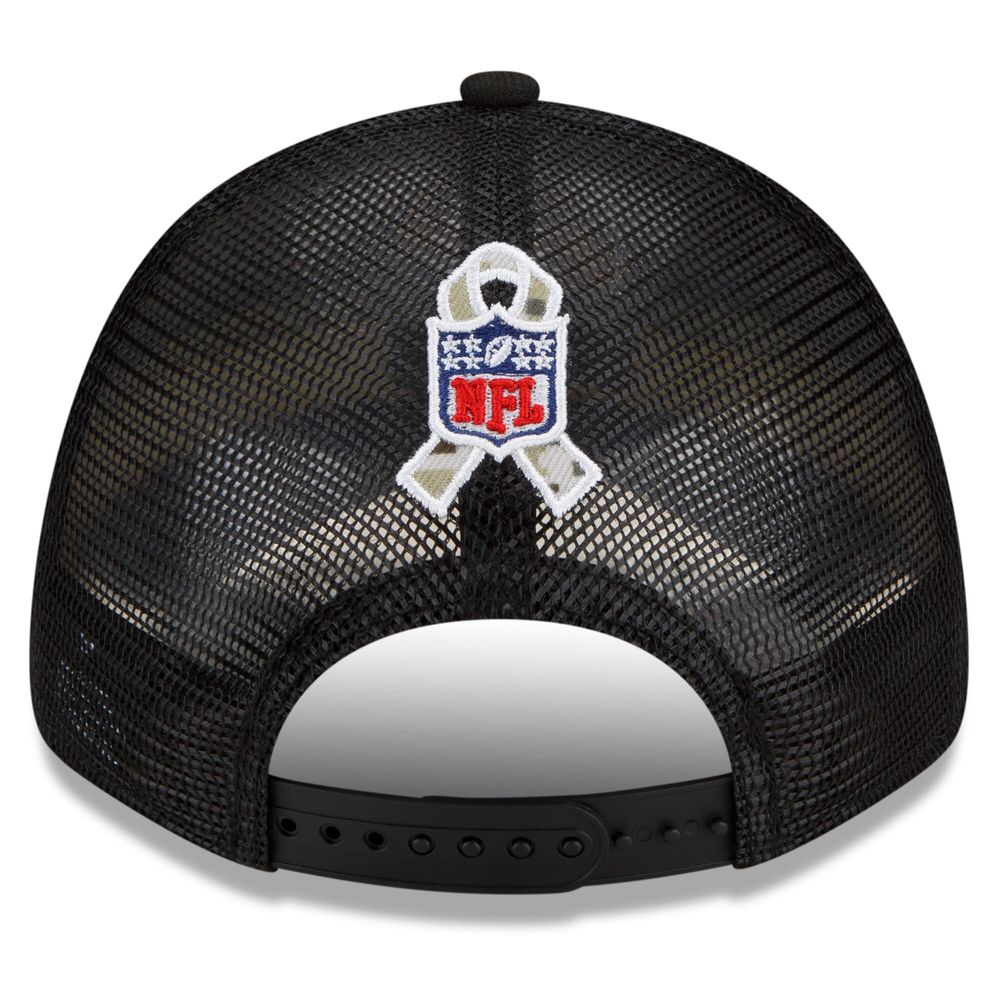 Men's New Era Black/Camo Minnesota Vikings 2021 Salute To Service