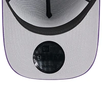 Men's New Era Black/Purple Minnesota Vikings 2025 NFL Draft 9FIFTY A-Frame Snapback Hat