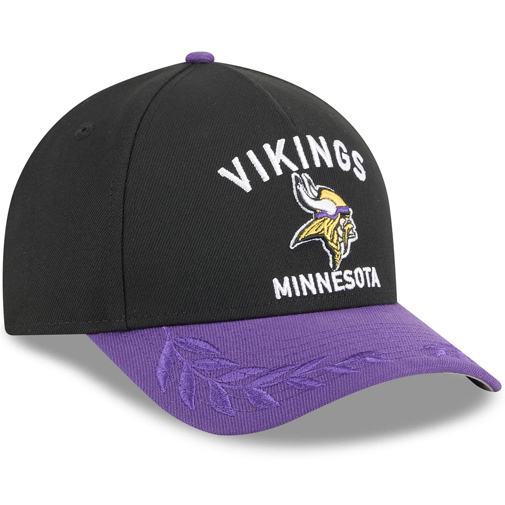 Men's New Era /Purple Minnesota Vikings 2025 NFL Draft 9FORTY M-Crown A-Frame Adjustable Hat