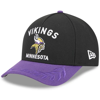 Men's New Era /Purple Minnesota Vikings 2025 NFL Draft 9FORTY M-Crown A-Frame Adjustable Hat