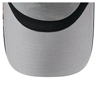 Casquette ajustable New Era noire Minnesota Vikings A-Frame 9FORTY pour homme