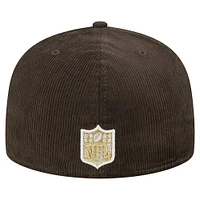 Casquette ajustée 59FIFTY Choco Cord des Vikings du Minnesota de New Era pour homme