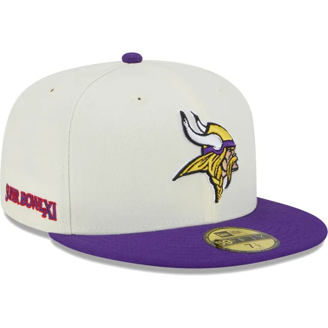 Minnesota Vikings New Era Elemental 59FIFTY Fitted Hat - Purple