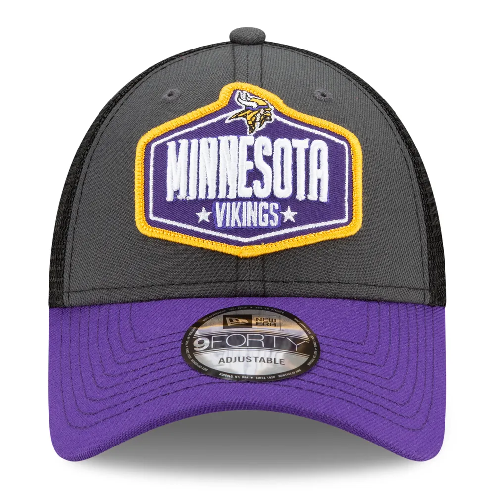 Minnesota Vikings New Era Youth Loyalty 9FORTY Trucker Snapback