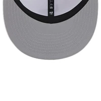Men's New Era Minnesota Vikings Main White on White 9FIFTY Snapback Hat