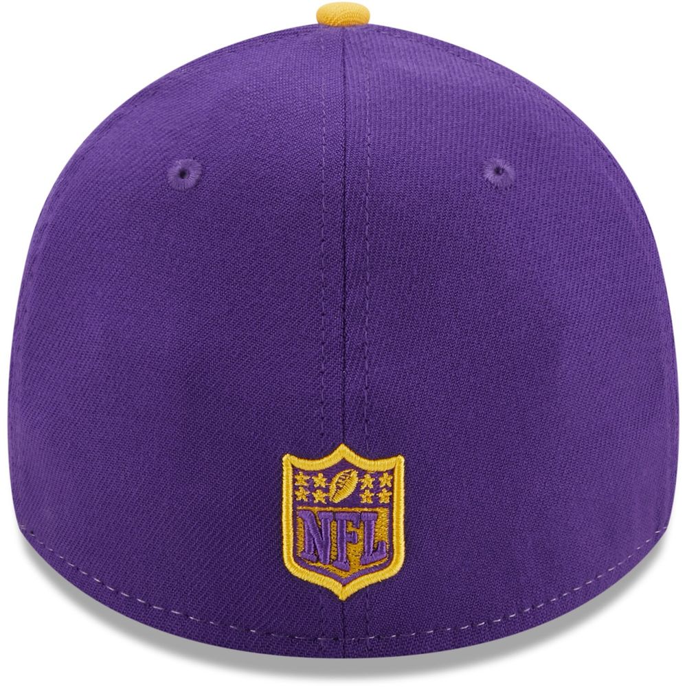 Minnesota Vikings New Era Surge 39THIRTY Flex Hat - Purple/Gold