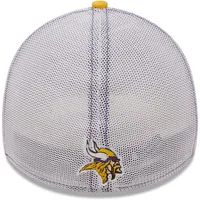 Men's New Era Purple/Gold Minnesota Vikings Team Banded 39THIRTY - Flex Hat