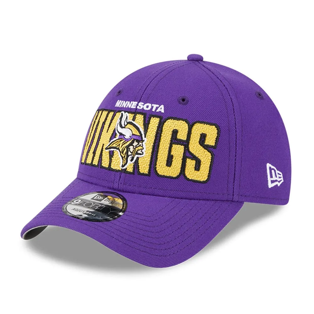 Men's New Era Purple Minnesota Vikings 2023 NFL Draft