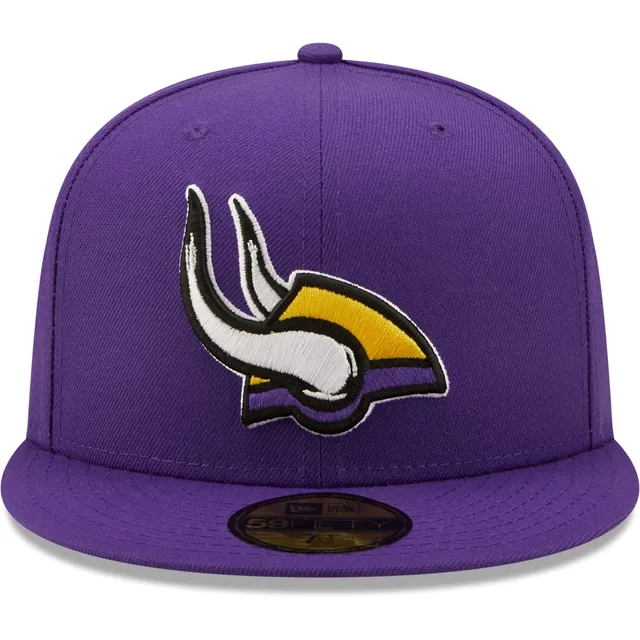 Minnesota Vikings New Era Identity 59FIFTY Fitted Hat - Purple