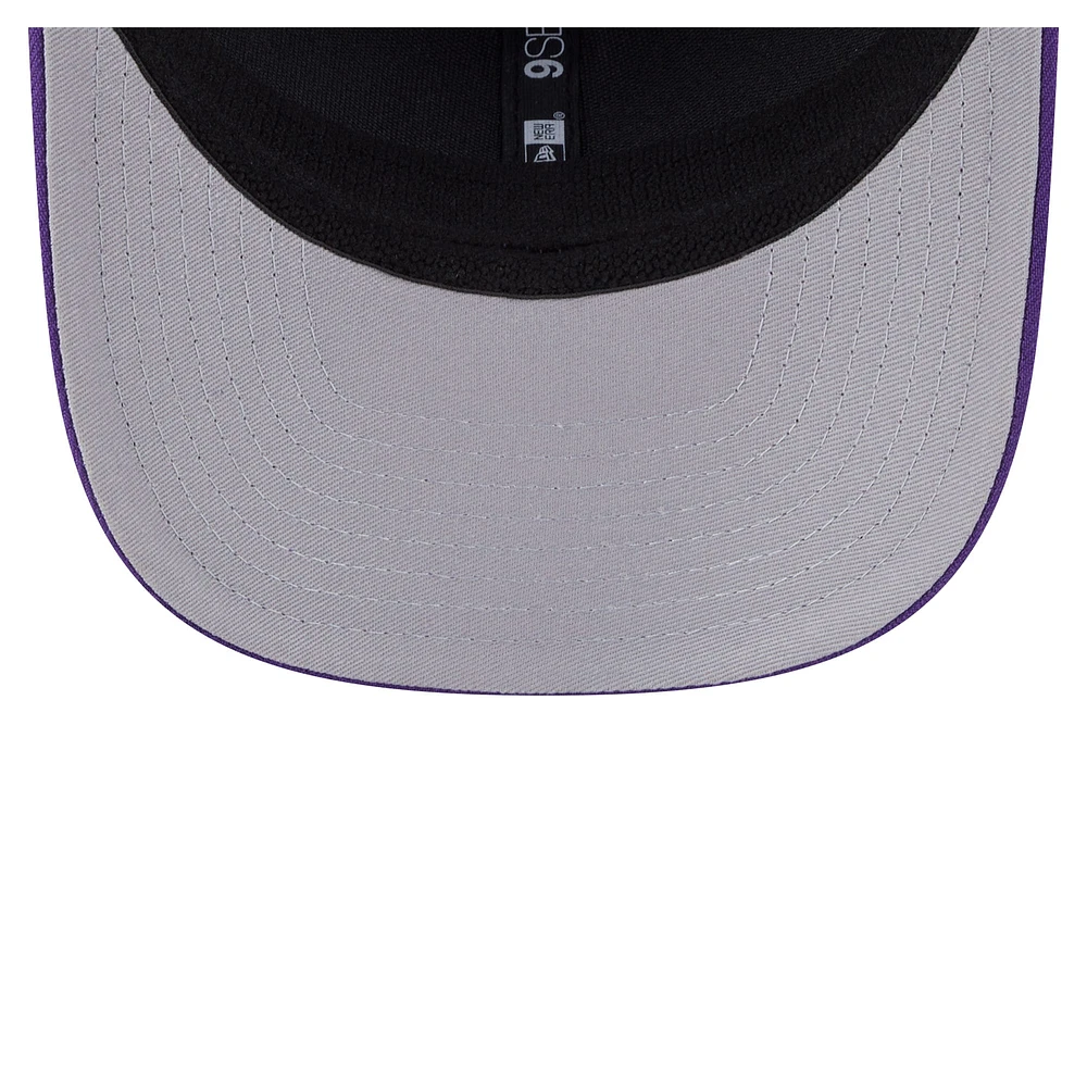 Men's New Era Purple Minnesota Vikings Main Trucker 9SEVENTY Stretch-Snap Hat
