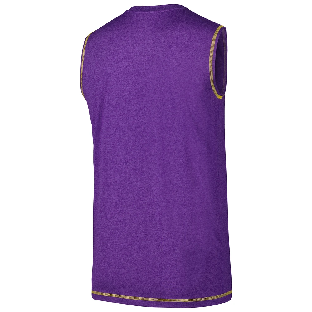 Débardeur violet New Era pour hommes des Vikings du Minnesota