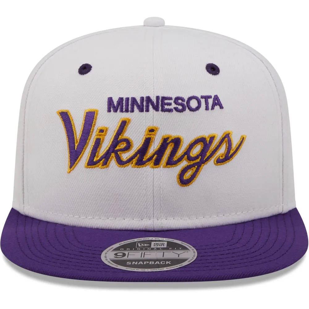 Minnesota Vikings New Era Youth Main Trucker 9FIFTY Snapback Hat