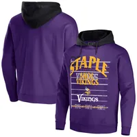 Men's NFL x Staple Purple Minnesota Vikings Split Logo Pullover Hoodie